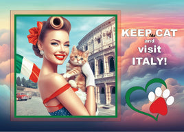 Fantasy Art (R028) - 12. Keep the Cat and Visit - Italy