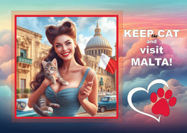 Fantasy Art - 29. Keep the Cat and Visit - Malta