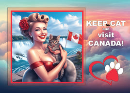 Fantasy Art (HB37) - 3. Keep the Cat and Visit - Canada _ v1