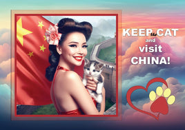 Fantasy Art (HB40) - 5. Keep the Cat and Visit - China _ v1