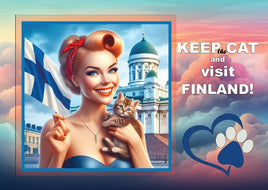 Fantasy Art (HB36) - 9. Keep the Cat and Visit - Finland