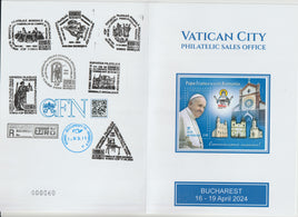 Market Corner: EFIRO 2024 Special Souvenir Folder Vatican