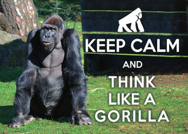 Photo: Keep Calm and Think like a Gorilla