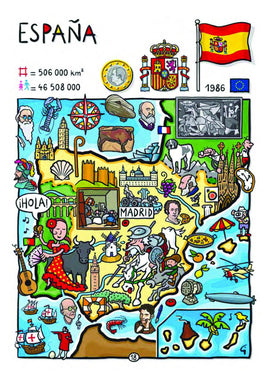 EU - United in Diversity - Espana_13 - top quality approved by www.postcardsmarket.com specialists