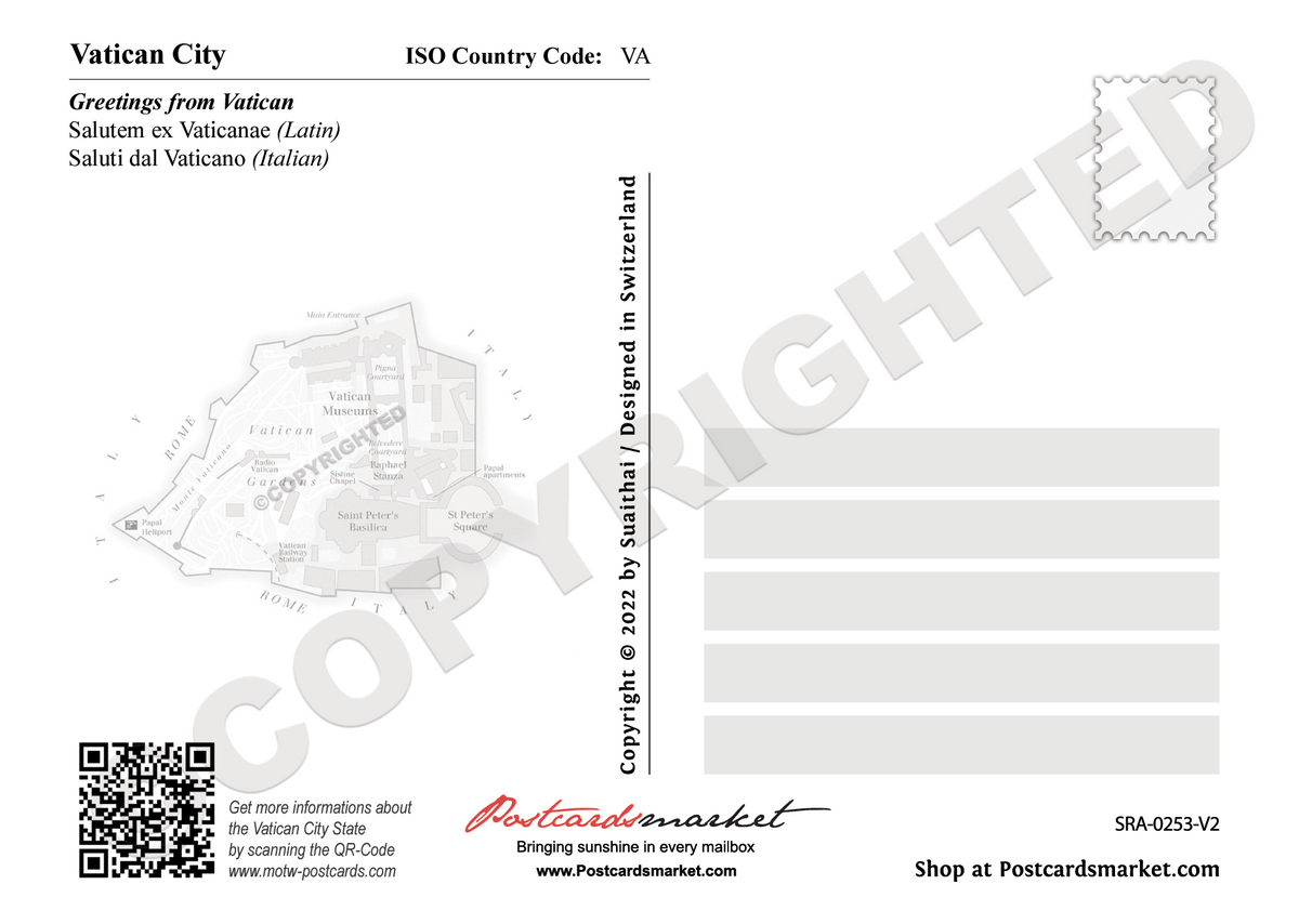 Europe | Vatican MOTW - Holy See| Postcards Market