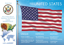 North America | UNITED STATES OF AMERICA - FW (country No. 3) - top quality approved by www.postcardsmarket.com specialists