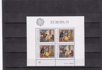 Stamps Europa 1979 Portugal stamps Europa Post & Telecommunication Souvenir Sheet - top quality approved by www.postcardsmarket.com specialists