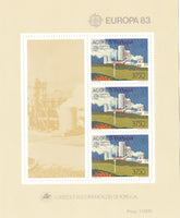 * Stamps | Europa 1983 Portugal stamps Europa CEPT Souvenir Sheets (Portugal, Madeira, Azores) - top quality approved by www.postcardsmarket.com specialists