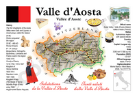 Europe | Italy Regions MOTW - Valle d'Aosta - top quality approved by www.postcardsmarket.com specialists
