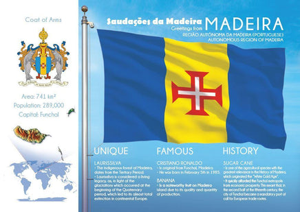 Europe | Africa | MADEIRA - FW - top quality approved by www.postcardsmarket.com specialists