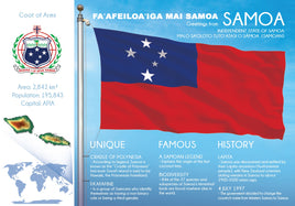 Oceania | Samoa - FW (country No. 176) - top quality approved by www.postcardsmarket.com specialists