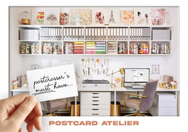 Photo: Postcrosser's Must Have - Postcard Atelier (bundle x 5 pieces) - top quality approved by www.postcardsmarket.com specialists