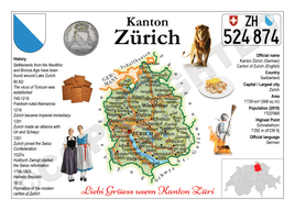 Swiss Cantons - Postcards Market