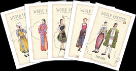 World Fashion Historical Collection - Postcards Market