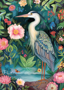 Postcard - Crane (DL51)