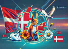 Imaginary Art: Futuristic National Symbols, Denmark 11