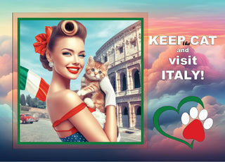 Fantasy Art - 12. Keep the Cat and Visit - Italy
