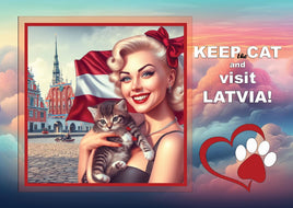 Fantasy Art (D069) - 13. Keep the Cat and Visit - Latvia