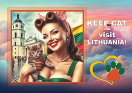 Fantasy Art (T031) - 14. Keep the Cat and Visit - Lithuania