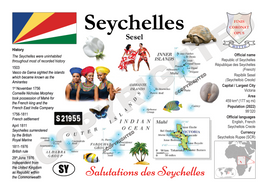 AFRICA | SEYCHELLES MOTW Maps of the World Series