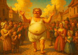 Postcard Fantasy: "Do you know the story?" No.23 The Emperor's New Clothes