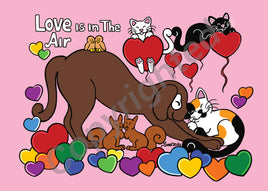 Drawings D053: Titina and Friends: Love is in the air