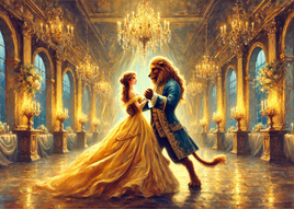 Postcard Fantasy: "Do you know the story?" No.25 Beauty and the Beast