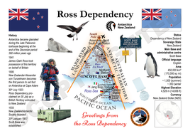 ANTARCTICA | Ross Dependency MOTW Maps Of the World (DE12)