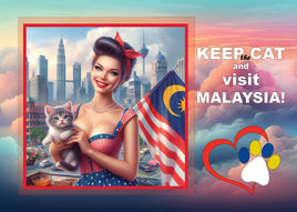 Fantasy Art (T048) - 28. Keep the Cat and Visit - Malaysia _ v1