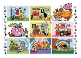 Drawings: Titina and Friends: Enjoy the Week