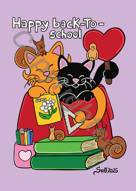 Drawings D055: Titina and Friends: Back To School