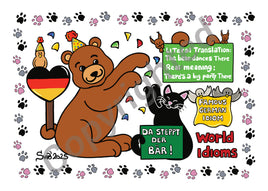 Drawings (A005) Titina and Friends: German Idiom