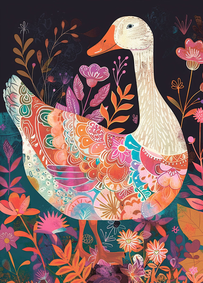 Postcard - Color Goose (DL6)| Postcards Market