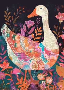 Postcard - Color Goose (DL6)