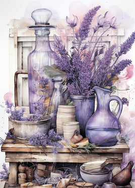 Postcard - Purple (DL50)