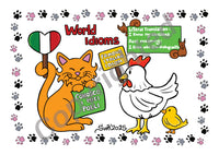 Drawings: Titina and Friends: Italian Idiom