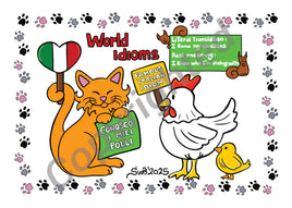 Drawings: Titina and Friends: Italian Idiom