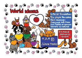 Drawings: Titina and Friends: Japan Idiom