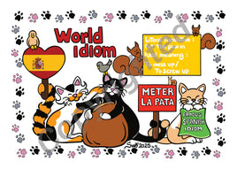 Drawings: Titina and Friends: Spanish Idiom