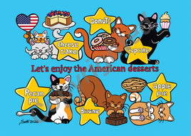 Drawings D029: Titina and Friends: American Desserts