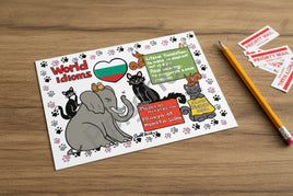 Drawings: Titina and Friends: Bulgarian Idiom