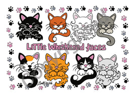 Drawings: Titina and Friends: Little Whiskered Faces 1 (D047)