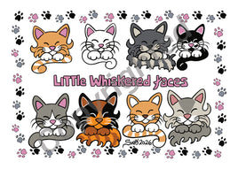 Drawings: Titina and Friends: Little Whiskered Faces 3 (D041)