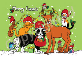 Drawings: Titina and Friends - Merry Friends