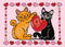 Drawings: Titina and Friends - Love Postcard
