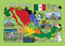Drawings: Titina and Friends - Map of Mexico Postcard