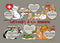 Drawings: Titina and Friends: Swiss Desserts