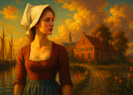 Postcard Fantasy: "Do you know the story?" No.36 The Lady of Stavoren v2