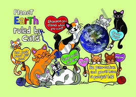 Drawings: Titina and Friends - Planet Earth Ruled by Cats