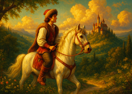 Postcard Fantasy: "Do you know the story?" No.40 Harap Alb